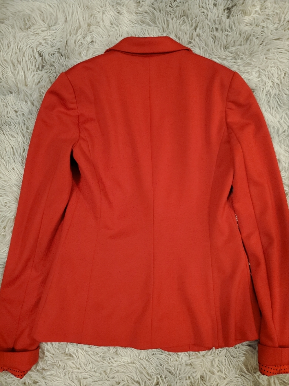 CHIC Red Tailored Single-Button Blazer - Picture 8 of 10